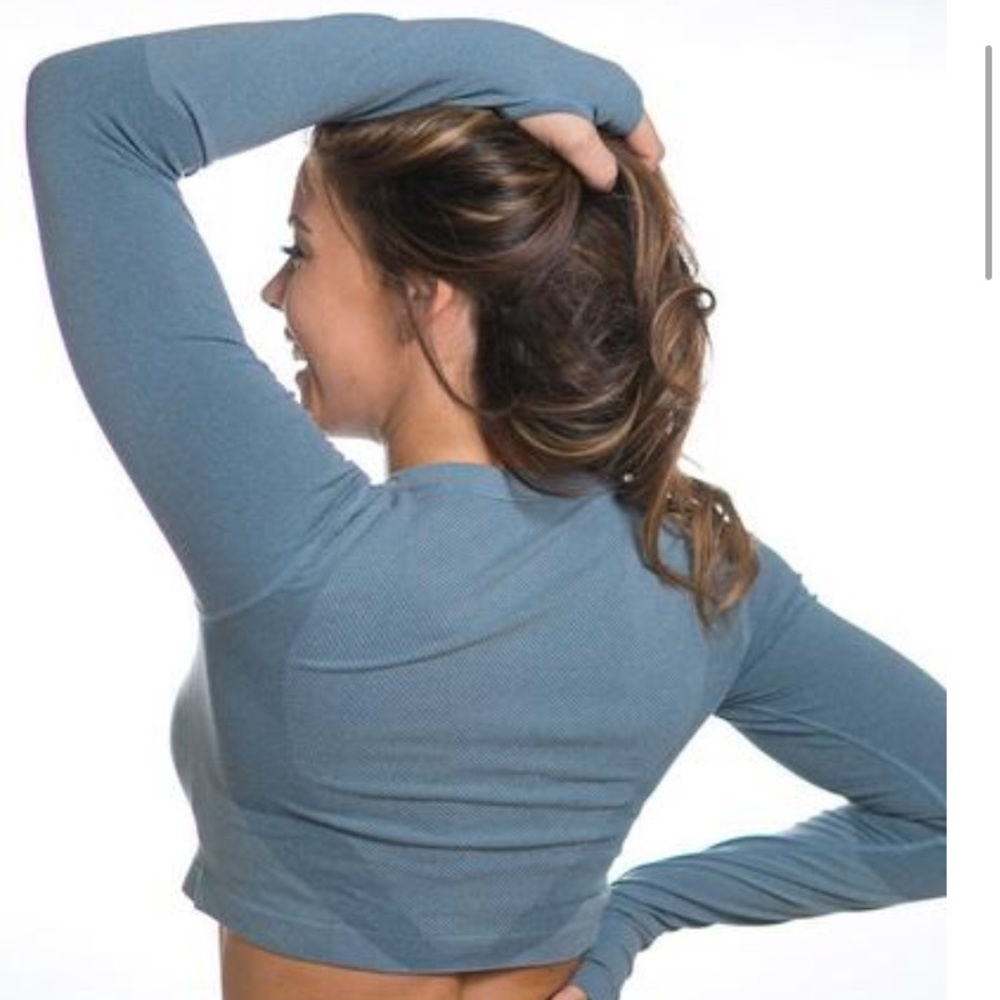 P’tula Invigorate Seamless Crop Top - NWT - Picture 2 of 8